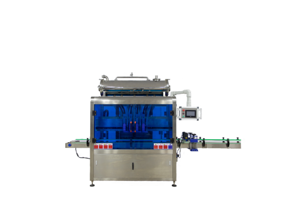 Automatic 4-Head Pneumatic Viscous Detergent Liquid Filling Machine