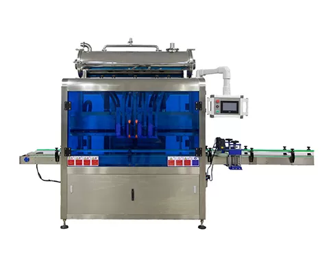 Tracking filling machine