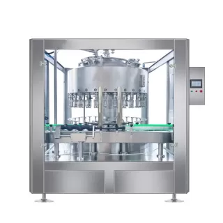 Automatic liquid rotary vacuum filling machine